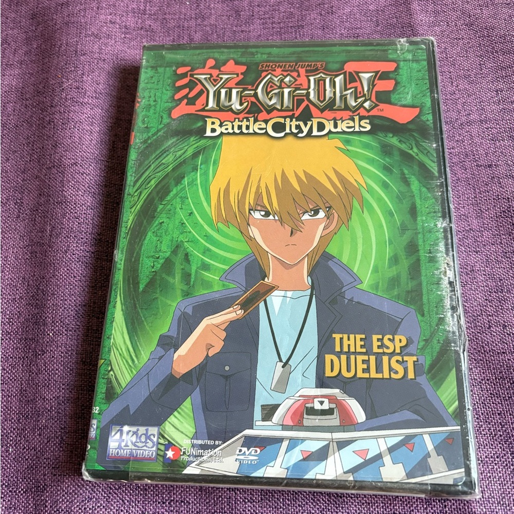 Yu-Gi-Oh: Battle City Duels - Vol. 3: The ESP Duelist (DVD, 2004) New Sealed.